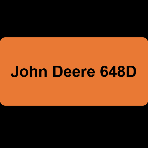 John Deere 648D